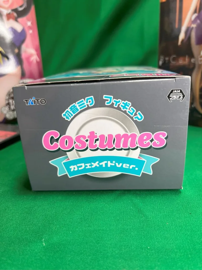 初音ミク　フィギュア Costumes カフェメイド ver.のプライズフィギュア外箱上面画像